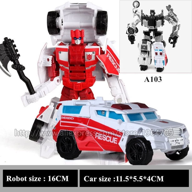 Figuras de acción de Anime para niños y adultos, juguetes de transformación Devastator 5 en 1, Robot, avión, coche, tanque, motocicleta, modelo, nueva película Fivean unisex