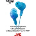 thumbnail image 2 of JVC HAFX5G Gumy Plus Inner Ear Headphones (Green), 2 of 6