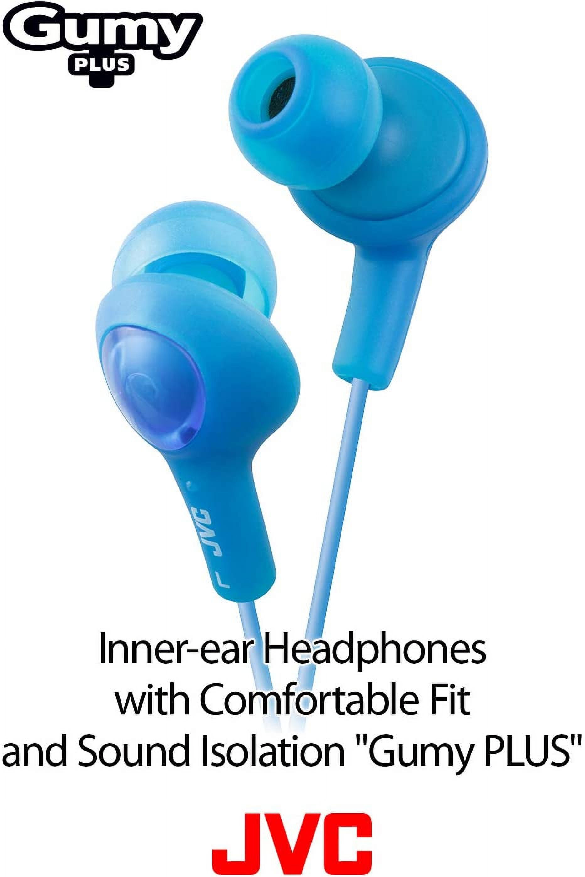 JVC Gumy Plus Wired In-Ear Earbuds, Green photo 2