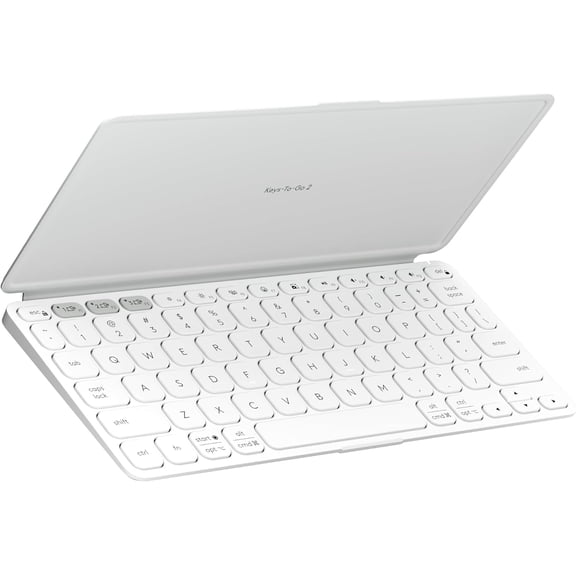 Restored Logitech Keys-to-Go 2 Portable Bluetooth Keyboard for Tablet with Built-in Cover (Refurbished)