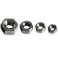 thumbnail image 3 of LOVIVER 5pcs Grade 5 TC4 Titanium Alloy Screw Lock Nuts Set DIN934 /M5/M6/ M8, 3 of 6