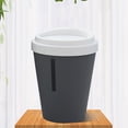 thumbnail image 4 of Trash Bin Mini Plastic Creative Trash Can Garbage Can with Lid for Desk, 4 of 8