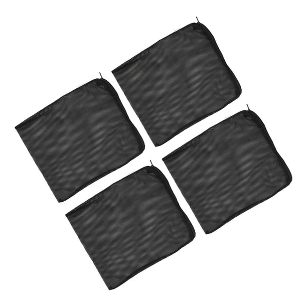 Bolsa de malla de filtro 4 piezas Bolsa de red de cerámica Bolsa de red de acuario Bolsa de malla de carbón activado con cremallera para pecera ANGGREK Otros