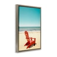 thumbnail image 3 of Stupell Industries Place For Dreams Beach Brown Framed Floater Canvas Wall Art, design by Elena Chukhlebova, 3 of 9