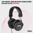 thumbnail image 4 of LyxPro HAS-10 Closed Back Over-Ear Mixing Headphones, 4 of 7