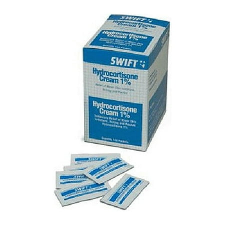 Swift First Aid 1 Gram F Pack 1% Hydrocortisone (144 Per Box)