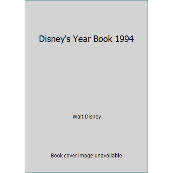 Pre-Owned Disney's Year Book 1994 (Hardcover) 0717283410 9780717283415