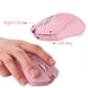 thumbnail image 4 of 2.4G Silent Wireless Charging Mouse Pink Beautiful Girl Gaming Mouse Colorful Glowing Gaming Mouse for PC Gaming Office - Perfet PINK, 4 of 4