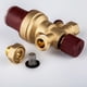 thumbnail image 4 of Adaptador Del Conector Del Patio Trasero Baoblaze de Jardín Del tón Del Divisor de Válvula de tón DN15 1/4, 4 of 8