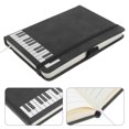 thumbnail image 1 of Milisten Cuaderno Portátil Con Musical Y Cubierta De PU Para Notas Dibujo Y Diario, 1 of 7