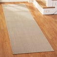 thumbnail image 2 of Collections Etc Extra-Wide and Extra-Long Skid-Resistant Floor Runner Rug for High-Traffic Flooring Areas, Including Entryways, Hallways, Foyers and Kitchens, Sand, 28"X90", 2 of 8