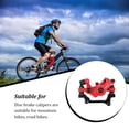 thumbnail image 1 of JEDERLO Mechanical Practical Cable Disc Brake Calipers Lightweight Solid Coated Surface Bike Component Accessories Brake Pads Red Rear, 1 of 7