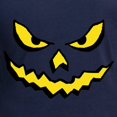 thumbnail image 3 of CafePress - PUMKIN FACE APPLIQUE Long Sleeve T Shirt - Long Sleeve Dark T-Shirt, 3 of 4