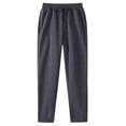 thumbnail image 3 of SNOWSONG Tear away Pants for Men Men's Casual Pants Sweatpants Solid Color Running Fitness Pants, Side Snap Pants, Sweatpants for Men, Baggy Sweatpants 1PC Pants Gray1 3XL, 3 of 3
