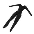 thumbnail image 2 of Jumpsuit Figure Model for 1/6 Scale Action Figure Female Soldier Doll Womens Black, 2 of 8