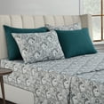 thumbnail image 3 of Lux Decor Collection King Bed Sheets Set - 6 Piece Bedding - Brushed Microfiber - Shrinkage and Fade Resistant - Easy Care (King, Grey), 3 of 5