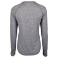 thumbnail image 2 of Snake Eyes Ladies Long Sleeve Crewneck UPF50+ Charcoal Extra Large, 2 of 3