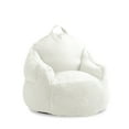 thumbnail image 2 of Urban Shop Bean Bag Chair, Ivory, 2 of 2