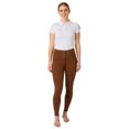 thumbnail image 4 of HORZE Women's Tara Full Seat Silicone Grip Breeches | Stretchable, High Waist with 4 Pockets, 4 of 12