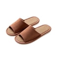 thumbnail image 4 of Wensltd Women Slippers Wide Strap Slide Slippers Open Toe House Slippers Solid Color for Summer Indoor, 4 of 5