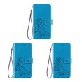 thumbnail image 3 of Sidaley Funda para teléfono Flip Wallet Phone Case Leather Mobile Holder Reemplazo para Redmi 4X, Azul Type1 NO1, 3 of 6