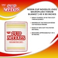 thumbnail image 7 of Nissin Cup Noodles Logo Microplush Throw Blanket | 45 x 60 Inches, 7 of 7