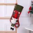 thumbnail image 1 of Knitted Christmas Stocking Red Santa Snowman Three-dimensional Gift Bag Christmas Tree Pendant Christmas Stocking, 1 of 2