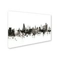 thumbnail image 2 of Trademark Fine Art 'Copenhagen Denmark Skyline I' Canvas Art by Michael Tompsett, 2 of 3