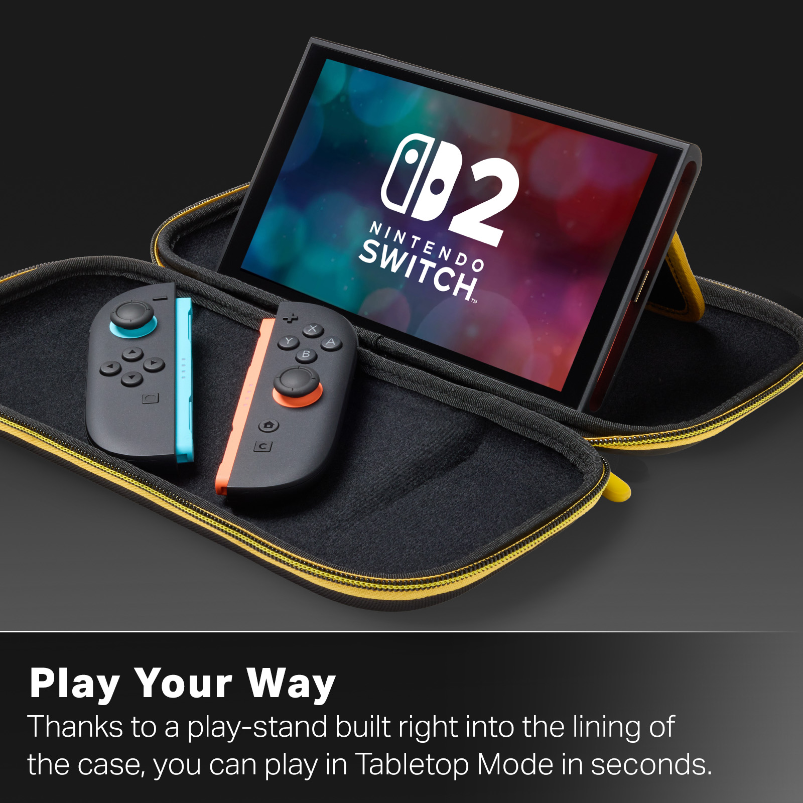 PowerA Slim Case for Nintendo Switch 2, Pikachu Storm photo 6