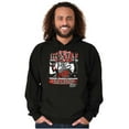 thumbnail image 3 of Popeye Let Your Hustle Do The Talking Men Big & Tall Graphic Hoodie Brisco Brands 5X, 3 of 5