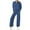 Blue, variant on Cotton Sweatsuits 2pcs Sets for Women Plus Size Loose V Neck Long Sleeve Top and Long Pants Sets Solid Color Running Workout Outfits Sets with Pocket Blue XXL