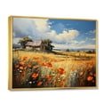 thumbnail image 2 of Designart "French landscapes Of Normandy I" Landscapes Floater Framed Wall Art Living Room, 2 of 7