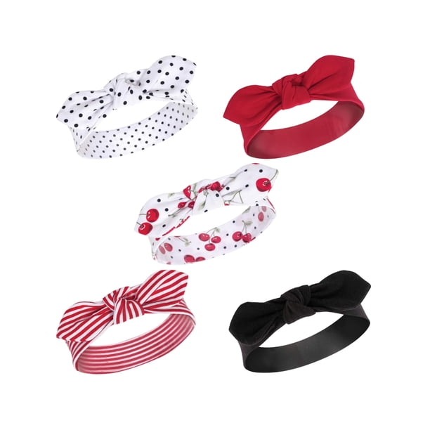 Hudson Baby Headbands, 5pk (Baby Girls)