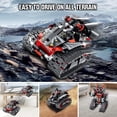 thumbnail image 4 of Remote Control Building Toys, 3-in-1 STEM Robot Building Kit for Kids,408 PCS Remote & APP Controlled Stunt Robot, 4 of 5