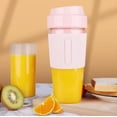thumbnail image 5 of SHAR Portable Blender Cup, USB Electric Juicer Blender, USB Juice Blender, Juicer Blender Cup, Juicer Cup Fruit Blender, USB Portable Blender Blender Blue, 5 of 5