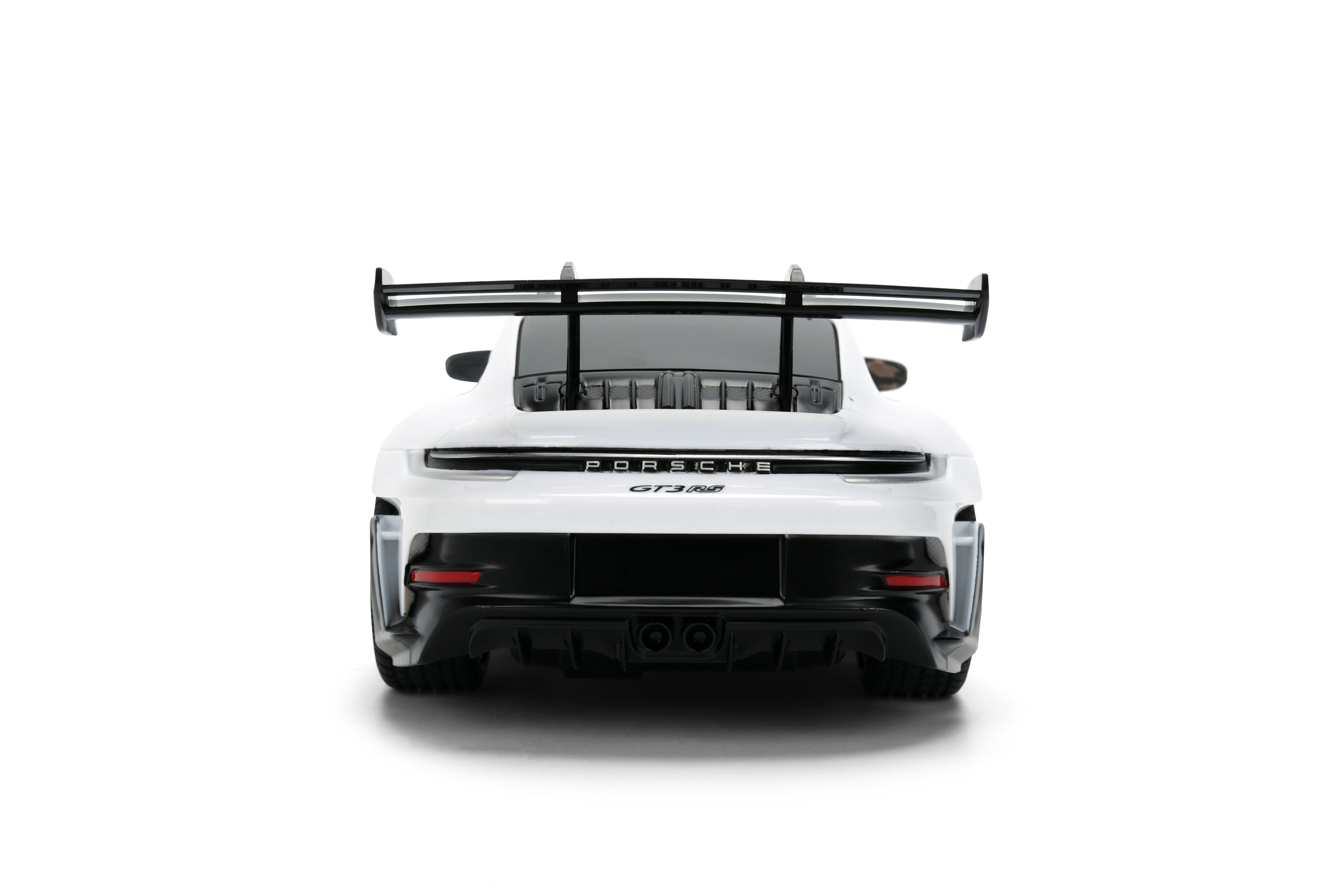 Jada Toys Porsche 911 (992) GT3 RS – 1:16 RC – USB Rechargeable with Turbo Function, Radio Control Cars(White/Red)