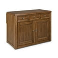 thumbnail image 2 of Homestyles Sedona Brown Kitchen Island, 2 of 7
