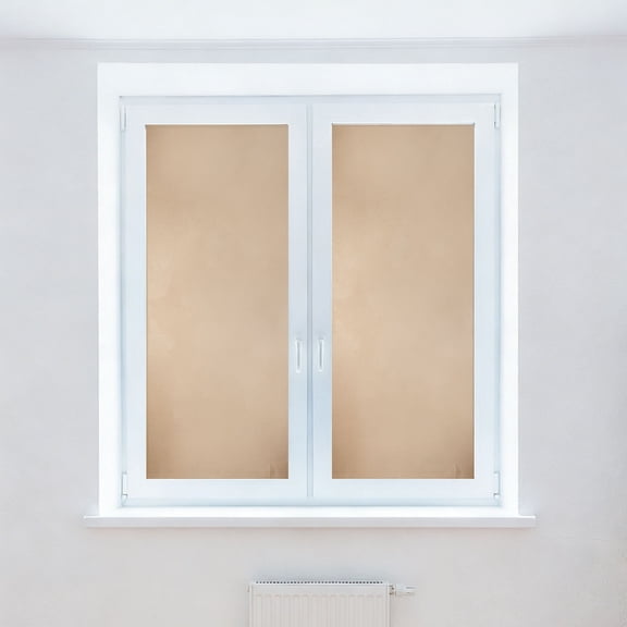 Vosarea Dark Brown Heat Insulation Window Film with Self Adhesive Application for Glass Doors and Windows