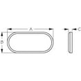 thumbnail image 2 of Sea Dog  4013751; Stainless Steel Led Courtesy Light White, 2 of 2