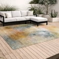 thumbnail image 3 of Addison Rugs Chantille Indoor/Outdoor Transitional Abstract Copper Machine Washable Rectangle Rug, 3' x 5', 3 of 8