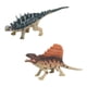 thumbnail image 3 of 2 figuras de dinosaurios realistas, pequeñas figuras de dinosaurios, juguetes de dinosaurios. Estilo A, 3 of 9
