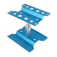 thumbnail image 2 of RC Car Work Stand Aluminum Repair Workstation Model Repair Table With Accurate Scale 360 Degree Rotation Blue, 2 of 8