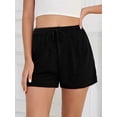 thumbnail image 5 of Womens Soft Pajama Shorts Drawstring Waistband Sleepwear Bottoms Sleep Shorts Lounge Plus Size S, 5 of 5