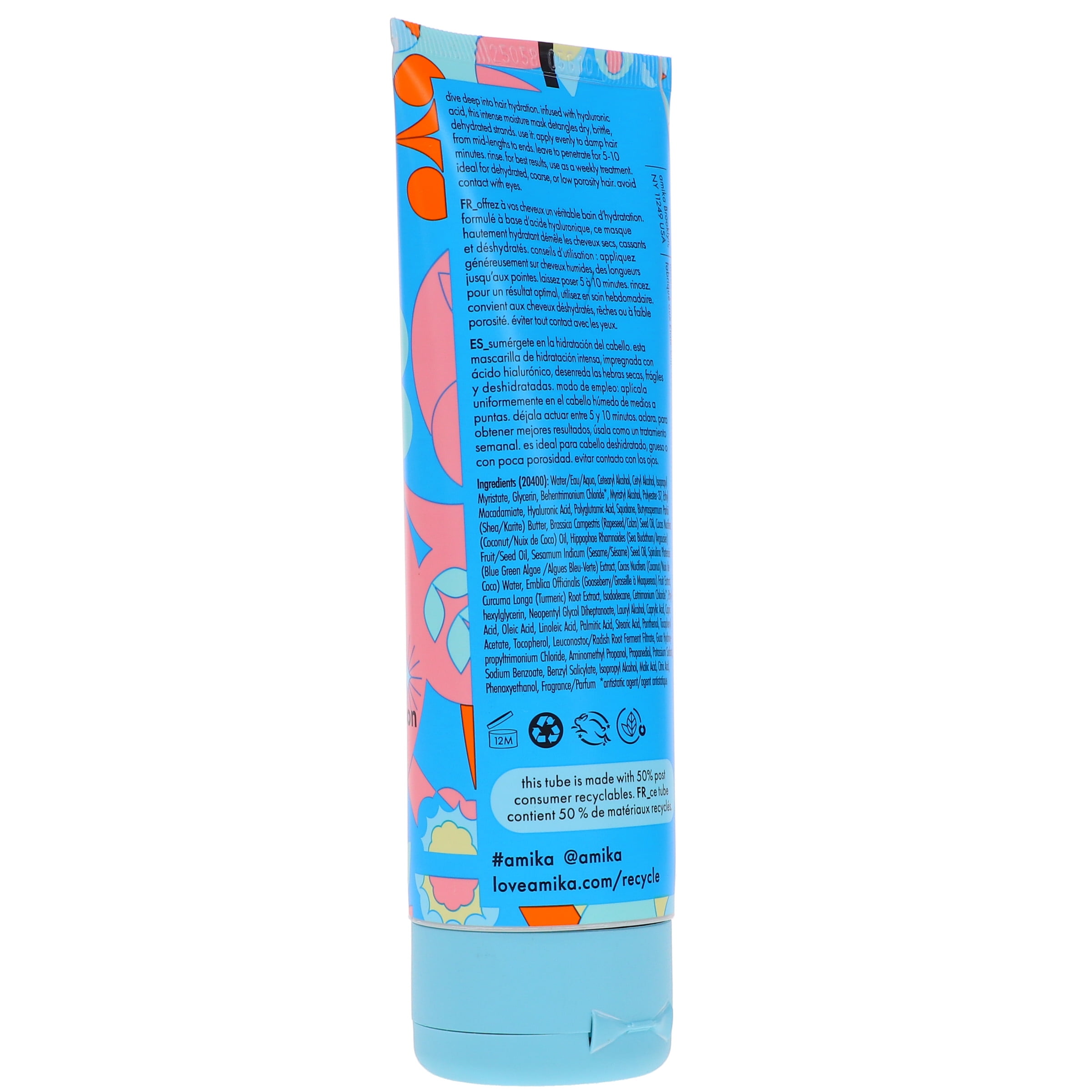 Amika Hydro Rush Intense Moisture Mask 3.3 oz