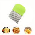 thumbnail image 1 of Stainless Steel Peeler Cutter For Potato Chips Making, Kitchen Knives Tool Accessories For Vegetable Fruit, 1 of 4