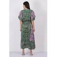 thumbnail image 3 of Women's Kaftan Dress Beach Cover Up Tribal Ethnic Print Plus Size Loose Kimono Maxi Dress, 3 of 6