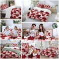 thumbnail image 6 of Red Valentines Bedding 3 Piece Duvet Cover Set Queen Size, Black White Love Heart Soft Microfiber Comforter Cover with Zipper Closure & Pillowcases, Wrinkle & FadeResistant Quilt Cover, 6 of 9