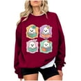 thumbnail image 2 of Karight Halloween Lace Ghost Sweatshirt, Coquette Ghost Halloween Flower Ghost Spooky Lace Ghost Sweatshirt, Unisex Shirt, 2 of 7