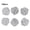 Silver, variant on <span Style="background:red"></span> Pirate <span Style="background:red"></span>, 100 Piece Set, Bright, <span Style="background:red"></span> Design For Festive Fun Games