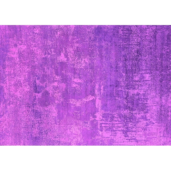 Ahgly Company Indoor Rectangle Oriental Pink Industrial Area Rugs, 4' x 6'